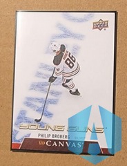2020-21 Upper Deck UD Canvas Young Guns Philip Broberg #C95 Rookie